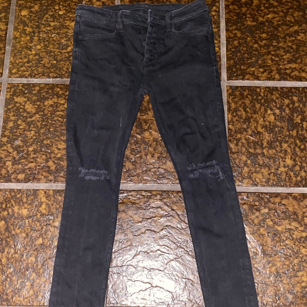 Black Ksubi ripped jeans